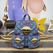 Fortok Louis Vuitton x TM Venice Backpack NM 24*7*26cm - 4