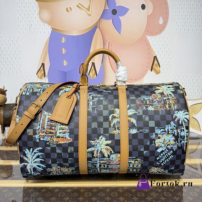 Fortok Louis Vuitton Keepall Bandoulière 50 N00227 50*23*29cm - 1