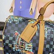 Fortok Louis Vuitton Keepall Bandoulière 50 N00227 50*23*29cm - 6