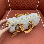 Fortok Louis Vuitton Keepall Bandoulière 25 Off-White M15076 25 x 15 x 11CM - 5