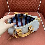 Fortok Louis Vuitton Keepall Bandoulière 25 Off-White M15076 25 x 15 x 11CM - 2
