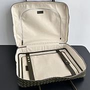Fortok Bottega Veneta Large Getaway Intrecciato Travertine 50.5*41.5*15cm - 6