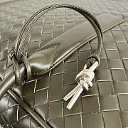 Fortok Bottega Veneta Large Getaway Intrecciato Travertine 50.5*41.5*15cm - 2