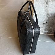 Fortok Bottega Veneta Large Getaway Intrecciato Black 50.5*41.5*15cm - 4