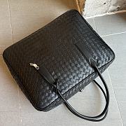 Fortok Bottega Veneta Large Getaway Intrecciato Black 50.5*41.5*15cm - 3