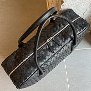 Fortok Bottega Veneta Large Getaway Intrecciato Black 50.5*41.5*15cm - 2