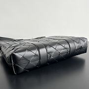 Fortok Bottega Veneta Small Getaway Intrecciato Black 39x28.5x8cm  - 5