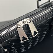 Fortok Bottega Veneta Small Getaway Intrecciato Black 39x28.5x8cm  - 2