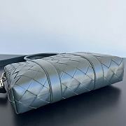 Fortok Bottega Veneta Small Getaway Intrecciato Green 39x28.5x8cm  - 6