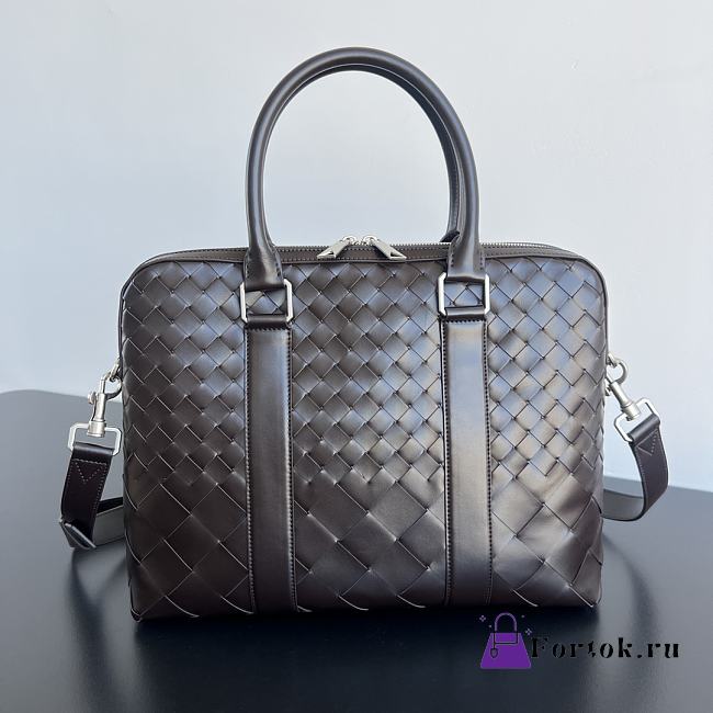Fortok Bottega Veneta Small Getaway Intrecciato Fondant 39x28.5x8cm - 1