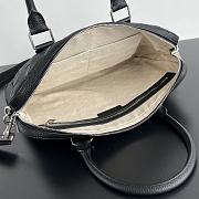 Fortok Bottega Veneta Small Getaway Intrecciato Black Leather 39x28.5x8cm - 3