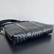 Fortok Bottega Veneta Small Getaway Intrecciato Black 36*29*7.5 - 6