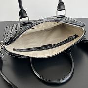 Fortok Bottega Veneta Small Getaway Intrecciato Black 36*29*7.5 - 4