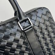 Fortok Bottega Veneta Small Getaway Intrecciato Black 36*29*7.5 - 2