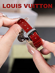 Fortok Louis Vuitton Bijou Secret Vivienne Case Watch 34mm Red - 5