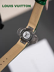 Fortok Louis Vuitton Bijou Secret Vivienne Case Watch 34mm Green - 6