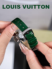 Fortok Louis Vuitton Bijou Secret Vivienne Case Watch 34mm Green - 5