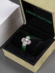 Fortok Louis Vuitton Bijou Secret Vivienne Case Watch 34mm Green - 3