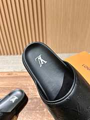 Fortok Louis Vuitton Slippers Black  - 6
