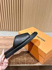 Fortok Louis Vuitton Slippers Black  - 5