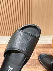Fortok Louis Vuitton Slippers Black  - 2