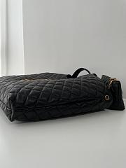 Fortok Saint Laurent Pre-owned Icare Tote Bag - Black 61x47x58cm - 4
