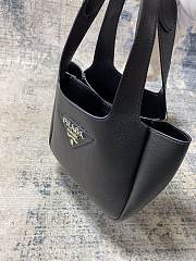 Fortok Prada Leather mini handbag Black 15.5×10×18cm - 3