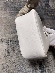 Fortok Prada Leather mini handbag White 15.5×10×18cm - 3