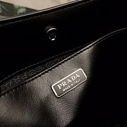 Fortok Prada Cleo Leather shoulder Bag Black 27×18×4cm - 4