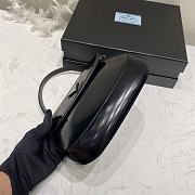 Fortok Prada Cleo leather shoulder bag Black 22×15.5×4cm - 4