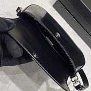 Fortok Prada Cleo leather shoulder bag Black 22×15.5×4cm - 6