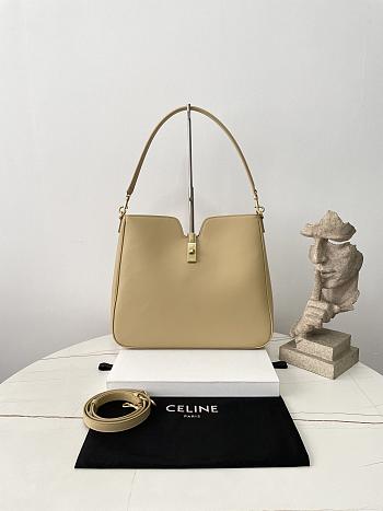 Fortok Celine Camille 16 Soft Bag Beige 36×29.5×7cm 