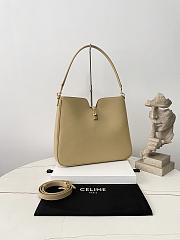 Fortok Celine Camille 16 Soft Bag Beige 36×29.5×7cm  - 3