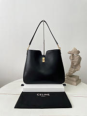 Fortok Celine Camille 16 Soft Bag Black 36×29.5×7cm - 1