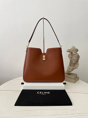 Fortok Celine Camille 16 Soft Bag Brown 36×29.5×7cm 