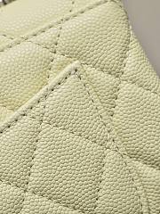Chanel 25ss Chanel Coco Handle Baby Yellow 14.5 × 11.5 × 5.5 cm - 3
