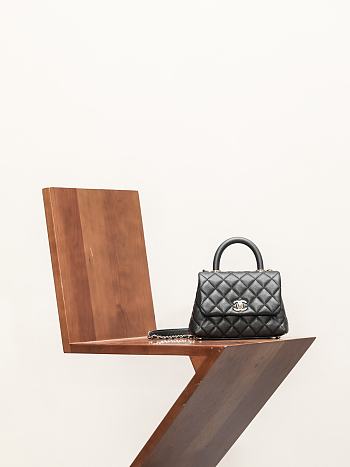 Chanel 25ss Chanel Coco Handle Black 20cm