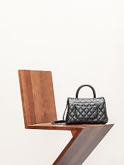 Chanel 25ss Chanel Coco Handle Black 14*24*10Cm - 3