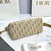 Fortok Dior Travel Nomad Brown 22×13×9.5cm - 5