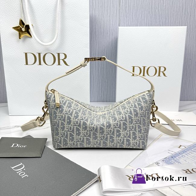 Fortok Dior Travel Nomad Blue 22×13×9.5cm - 1