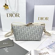 Fortok Dior Travel Nomad Blue 22×13×9.5cm - 5