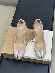 Fortok Christian Louboutin x Maison Margiela Bridiela Una Strass Beige  - 1