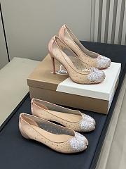Fortok Christian Louboutin x Maison Margiela Marlougiela Strass Beige   - 6
