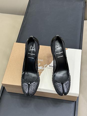 Fortok Christian Louboutin x Maison Margiela Bridiela Una Strass Black