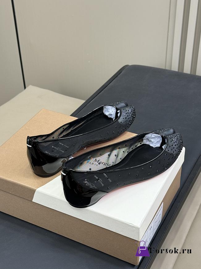 Fortok Christian Louboutin x Maison Margiela Marlougiela Strass Black - 1