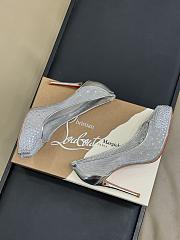 Fortok Christian Louboutin x Maison Margiela Bridiela Una Strass White - 5