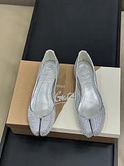 Fortok Christian Louboutin x Maison Margiela Marlougiela Strass White - 4