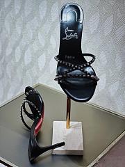 Fortok Christian Louboutin Tatoosh Spikes 85 mm mules Black  - 2