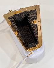 Fortok Fendi First Bag White 18 x 9 x 26 cm - 6