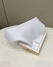 Fortok Fendi First Bag White 18 x 9 x 26 cm - 3